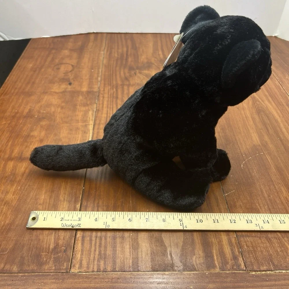 Wild Republic Cuddlekins Black Jaguar Stuffed Animal NWT